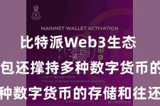 比特派Web3生态  比特派钱包还撑持多种数字货币的存储和往还